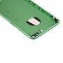 6 ב 1 עבור iPhone 7 פלוס (כיסוי אחורי + מגש כרטיס + עוצמת הקול מפתח + לחצן כוח + אילם מתג ויברטור מפתח + הירשם) כיסוי הרכבה מלאה (ירוק + שחור)