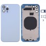 חזרה כיסוי דיור עם מראה מראה של IP13 Pro עבור iPhone 11 (כחול)