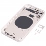 חזרה כיסוי דיור עם חיקוי המראה של IP13 Pro עבור iPhone 11 (לבן)