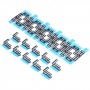 10 סטים Mainboard FPC מחבר ספוג קצף רפידות עבור iPhone 12 Pro מקסימום