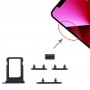 מגש כרטיס SIM + מפתחות צד עבור iPhone 13 (חצות)