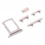 מגש כרטיס SIM + מפתחות צד עבור iPhone 13 (Starlight)
