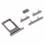 מגש כרטיס SIM + מגש כרטיס ה- SIM + צד מקשים עבור iPhone 13 Pro (גרפיט)