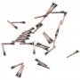 100 PCS טעינה ברגים נמל עבור iPhone 13 Pro (זהב)