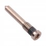 100 PCS טעינה ברגים נמל עבור iPhone 13 Pro (זהב)