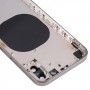 חזרה דיור כיסוי עם מראה מראה של IP13 Pro עבור iPhone X (שחור)