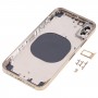 חזרה כיסוי דיור עם מראה מראה של IP13 Pro עבור iPhone X (זהב)