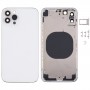 חזרה כיסוי דיור עם חיקוי המראה של IP13 Pro עבור iPhone X (לבן)