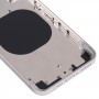 חזרה כיסוי דיור עם חיקוי המראה של IP13 Pro עבור iPhone X (לבן)