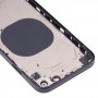חזרה כיסוי דיור עם מראה מראה של IP13 עבור iPhone XR (שחור)