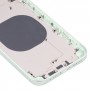 חזרה דיור כיסוי עם מראה מראה של IP13 עבור iPhone XR (ירוק)