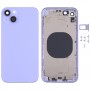 חזרה כיסוי דיור עם מראה מראה של IP13 עבור iPhone XR (סגול)