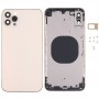 חזרה כיסוי דיור עם מראה מראה של IP13 Pro מקס עבור iPhone XS מקס (זהב)