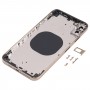 חזרה כיסוי דיור עם מראה מראה של IP13 Pro מקס עבור iPhone XS מקס (זהב)