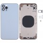 חזרה כיסוי דיור עם מראה מראה של IP13 Pro מקס עבור iPhone XS מקס (כחול)