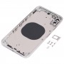 חזרה דיור כיסוי עם מראה חיקוי של IP13 Pro מקס עבור iPhone XS מקס (לבן)