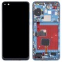 מסך LCD ו Digitizer מלא הרכבה עם מסגרת עבור Huawei P40 (כחול)