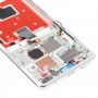 מסך LCD המקורי digitizer מלא הרכבה עם מסגרת עבור Huawei Mate 40 Pro (כסף)