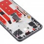 מסך LCD ו digitizer מלא הרכבה עם מסגרת עבור Huawei P40 לייט 5G (שחור)