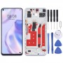מסך LCD ו digitizer מלא הרכבה עם מסגרת עבור Huawei P40 לייט 5G (סגול)