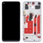 מסך LCD ו digitizer מלא הרכבה עם מסגרת עבור Huawei P40 לייט 5G (סגול)