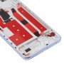 מסך LCD ו digitizer מלא הרכבה עם מסגרת עבור Huawei P40 לייט 5G (סגול)