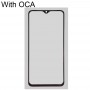 מסך קדמי העדשה הזכוכית החיצונית עם OCA אופטית נקה דבק עבור Oneplus 6T