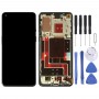 מסך LCD ו digitizer מלא הרכבה עם מסגרת עבור Oneplus 9 LE2113 LE2111 LE2110 (סגול)