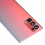 סוללה מקורית כיסוי חזרה עבור Oppo Reno5 Pro 5G PDSM00. PDST00. CPH2201 (אדום)