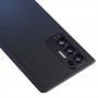סוללה מקורית כיסוי אחורי עבור OPPO Reno5 Pro + 5G - מצא X3 ניאו CPH2207. PDRM00. PDRT00 (שחור)