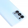 מקורי סוללה חזרה כיסוי עבור Oppo Reno6 Pro + 5G - Reno6 Pro 5G SnapDragon CPH2247. PENM00 (כחול)