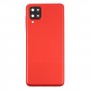 סוללה כיסוי אחורי עבור Samsung Galaxy A12 (אדום)