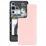 סוללה חזרה כיסוי עבור Samsung Galaxy S21 Ultra 5G (ורוד)