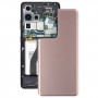 כיסוי אחורי סוללה עבור Samsung Galaxy S21 Ultra 5G (חום)