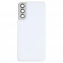 סוללה חזרה כיסוי עם מצלמה עדשה כיסוי עבור Samsung Galaxy S21 5G (לבן)