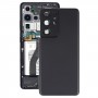 כיסוי אחורי סוללה עם מצלמה עדשה כיסוי עבור Samsung Galaxy S21 Ultra 5G (שחור)
