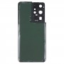 כיסוי אחורי סוללה עם מצלמה עדשה כיסוי עבור Samsung Galaxy S21 Ultra 5G (שחור)