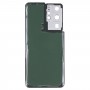 כיסוי אחורי סוללה עם עדשות מצלמה כיסוי עבור Samsung Galaxy S21 Ultra 5G (אדום)