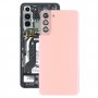סוללה חזרה כיסוי עם עדשה מצלמה כיסוי עבור Samsung Galaxy S21 + 5G (ורוד)