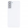סוללה כיסוי אחורי עם מצלמה עדשה כיסוי עבור Samsung Galaxy S21 + 5G (לבן)