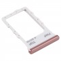 מגש כרטיס SIM עבור Samsung Galaxy Z Fold2 5G SM-F916 (ורוד)