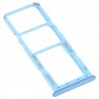 מגש כרטיס SIM + מגש כרטיס ה- SIM + מיקרו SD כרטיס מגש עבור Samsung Galaxy A32 SM-A325 (כחול)