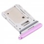כרטיס כרטיס SIM + מיקרו SD כרטיס מגש עבור Samsung Galaxy S20 FE 5G SM-G781B (סגול)
