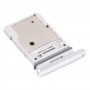 מגש כרטיס SIM + מיקרו SD כרטיס מגש עבור Samsung Galaxy S20 FE 5G SM-G781B (כסף)