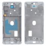 מסגרת בינונית לוח מסגרת עם אביזרים עבור Samsung Galaxy S20 Fe (כסף)