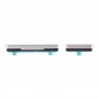 לחצן הפעלה וכפתור בקרת עוצמת הקול עבור Samsung Galaxy S21 + 5G (כסף)