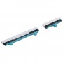 לחצן הפעלה וכפתור בקרת עוצמת הקול עבור Samsung Galaxy S21 + 5G (כסף)
