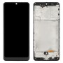 OLED חומר LCD מסך digitizer מלא הרכבה עם מסגרת עבור Samsung Galaxy A31 SM-A315 (6.33 אינץ ) (שחור)