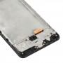 OLED חומר LCD מסך digitizer מלא הרכבה עם מסגרת עבור Samsung Galaxy A31 SM-A315 (6.33 אינץ ) (שחור)