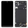 OLED חומר LCD מסך digitizer מלא הרכבה עם מסגרת עבור Samsung Galaxy A71 SM-A715 (6.39 אינץ ) (שחור)